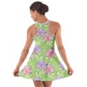 Lily Flowers Green Plant Natural Cotton Racerback Dress View2