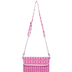 Hana Tsurukusa Heart Pink Mini Crossbody Handbag