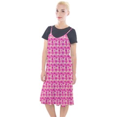 Hana Tsurukusa Heart Pink Camis Fishtail Dress