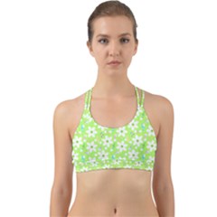 Zephyranthes Candida White Flowers Back Web Sports Bra by Pakrebo