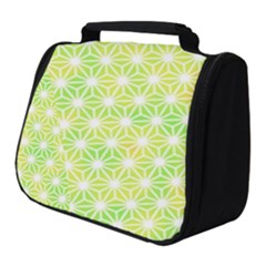 Traditional Patterns Hemp Pattern Green Full Print Travel Pouch (small)