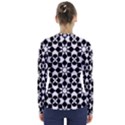 Mosaic Floral Repeat Pattern V-Neck Long Sleeve Top View2