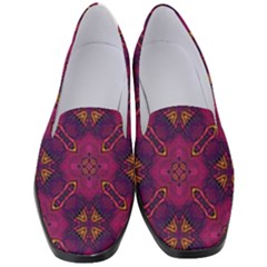 Backdrop Background Cloth Colorful Women s Classic Loafer Heels