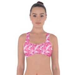 Phlox Spring April May Pink Got No Strings Sports Bra by Pakrebo