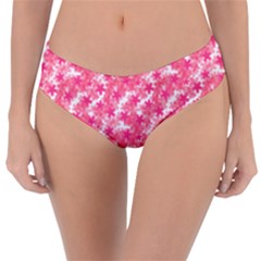 Phlox Spring April May Pink Reversible Classic Bikini Bottoms by Pakrebo