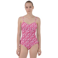 Phlox Spring April May Pink Sweetheart Tankini Set by Pakrebo