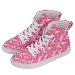 Phlox Spring April May Pink Women s Hi-top Skate Sneakers