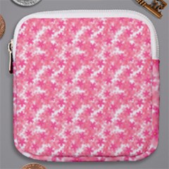 Phlox Spring April May Pink Mini Square Pouch