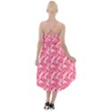 Phlox Spring April May Pink High-Low Halter Chiffon Dress  View2