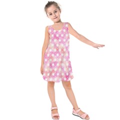 Traditional Patterns Hemp Pattern Kids  Sleeveless Dress by Pakrebo