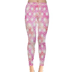 Traditional Patterns Hemp Pattern Inside Out Leggings