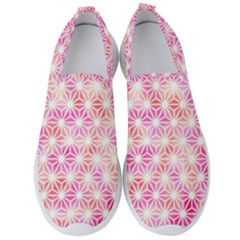 Traditional Patterns Hemp Pattern Men s Slip On Sneakers