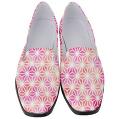 Traditional Patterns Hemp Pattern Women s Classic Loafer Heels