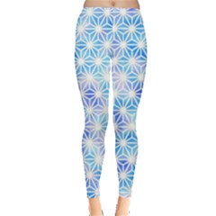 Traditional Patterns Hemp Pattern Leggings  by Pakrebo