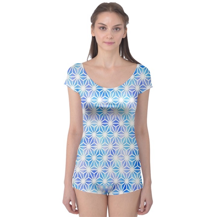 Traditional Patterns Hemp Pattern Boyleg Leotard 