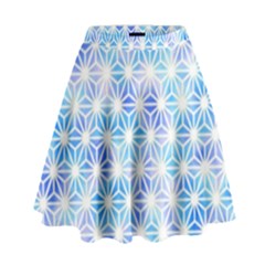 Traditional Patterns Hemp Pattern High Waist Skirt by Pakrebo