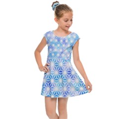 Traditional Patterns Hemp Pattern Kids  Cap Sleeve Dress