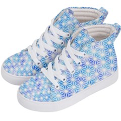 Traditional Patterns Hemp Pattern Kids  Hi-top Skate Sneakers