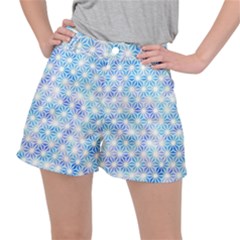 Traditional Patterns Hemp Pattern Stretch Ripstop Shorts