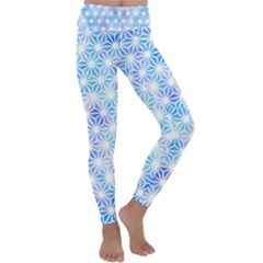 Traditional Patterns Hemp Pattern Kids  Lightweight Velour Classic Yoga Leggings