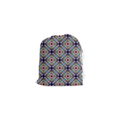 Pattern Wallpaper Background Drawstring Pouch (xs) by Pakrebo