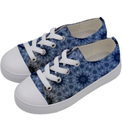 Pattern Patterns Seamless Design Kids  Low Top Canvas Sneakers by Pakrebo