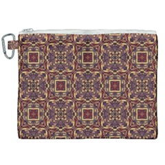 Pattern Decoration Art Ornate Canvas Cosmetic Bag (xxl)