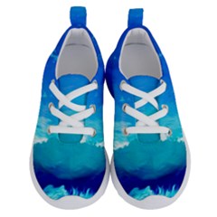 Blue Sky Artwork Drawing Painting Running Shoes