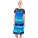 Blue Sky Artwork Drawing Painting Camis Fishtail Dress View1