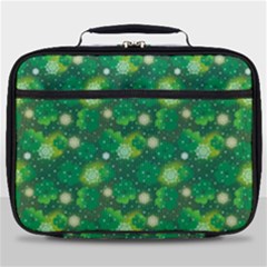 4 Leaf Clover Star Glitter Seamless Full Print Lunch Bag