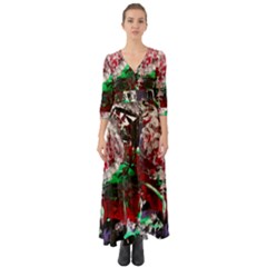 Dedelion Button Up Boho Maxi Dress