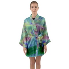 Paradise Long Sleeve Kimono Robe by PurpleDuckyDesigns