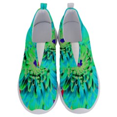 Aqua Cactus Dahlia No Lace Lightweight Shoes