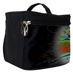 Abstract Transparent Background Make Up Travel Bag (small) by Pakrebo