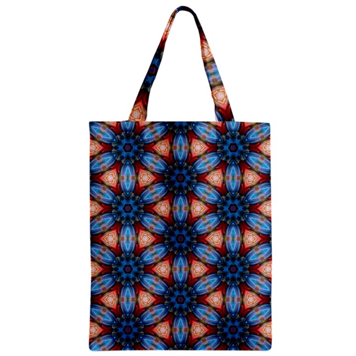 Pattern Tile Background Seamless Zipper Classic Tote Bag