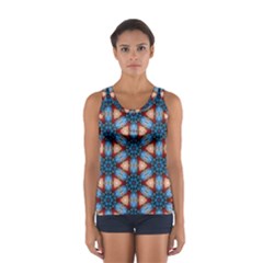 Pattern Tile Background Seamless Sport Tank Top  by Pakrebo