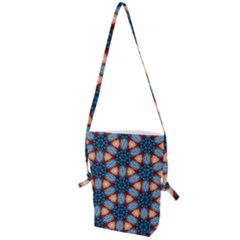 Pattern Tile Background Seamless Folding Shoulder Bag