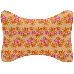 Maple Leaf Autumnal Leaves Autumn Seat Head Rest Cushion by Pakrebo