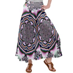 Pattern Abstract Background Art Satin Palazzo Pants