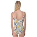 Flowers Pattern Lotus Lily Camisole Leotard  View2