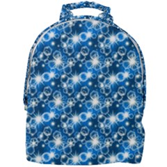 Star Hexagon Blue Deep Blue Light Mini Full Print Backpack