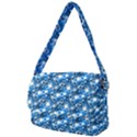 Star Hexagon Blue Deep Blue Light Courier Bag View2