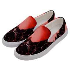 Sci Fi Red Fantasy Futuristic Men s Canvas Slip Ons by Pakrebo