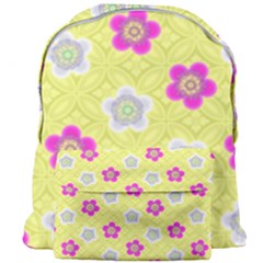 Traditional Patterns Plum Giant Full Print Backpack