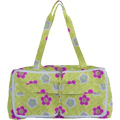 Traditional Patterns Plum Multi Function Bag