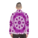 Pattern Abstract Background Art Purple Windbreaker (Men) View2