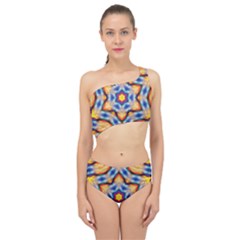 Pattern Abstract Background Art Spliced Up Two Piece Swimsuit