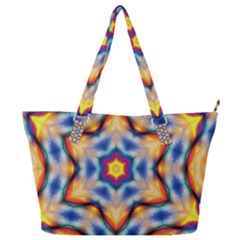 Pattern Abstract Background Art Full Print Shoulder Bag