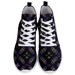 Seamless Background Abstract Vector Men s Lightweight High Top Sneakers