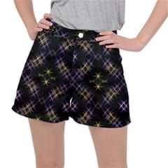 Seamless Background Abstract Vector Stretch Ripstop Shorts